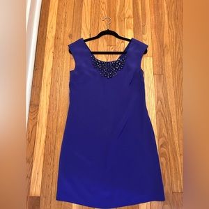 Rebecca Taylor Cobalt Blue Mini Dress